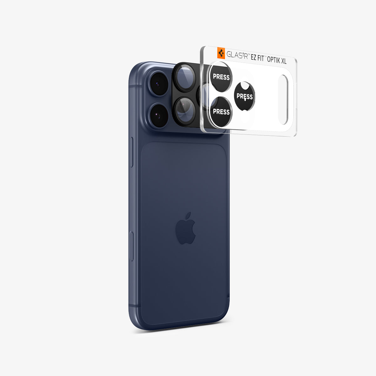 AGL10644 - iPhone 17 Pro Optik Pro XL EZ Fit Lens Protector in black