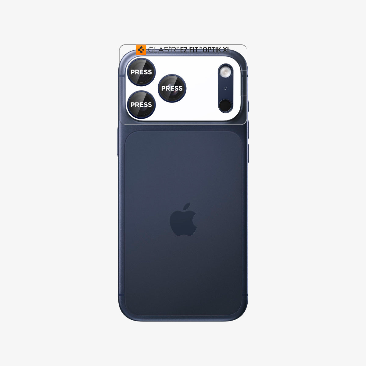 AGL10646 - iPhone 17 Pro Optik Pro XL EZ Fit Lens Protector in blue