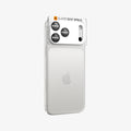 AGL10647 - iPhone 17 Pro Optik Pro XL EZ Fit Lens Protector in silver