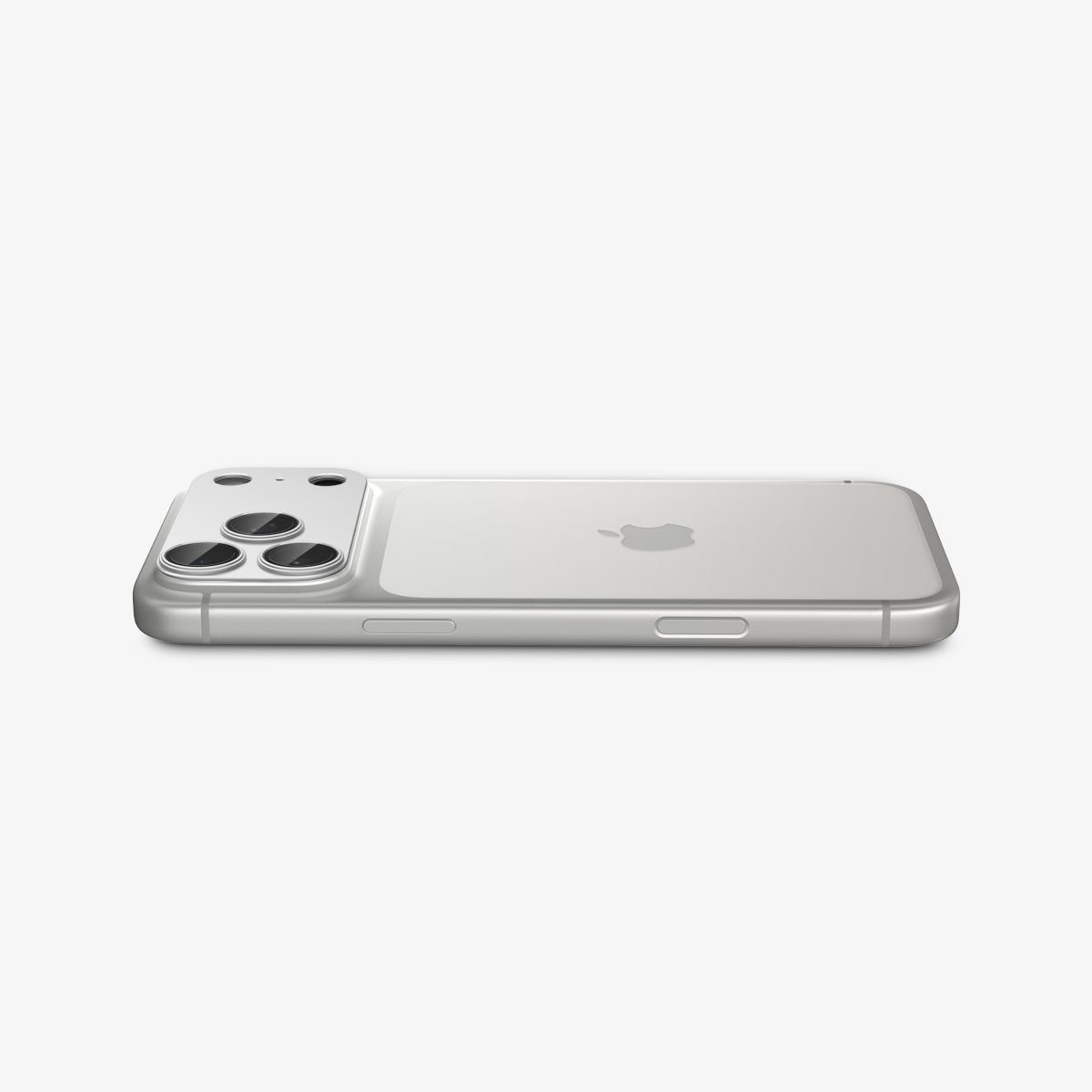 AGL10647 - iPhone 17 Pro Optik Pro XL EZ Fit Lens Protector in silver