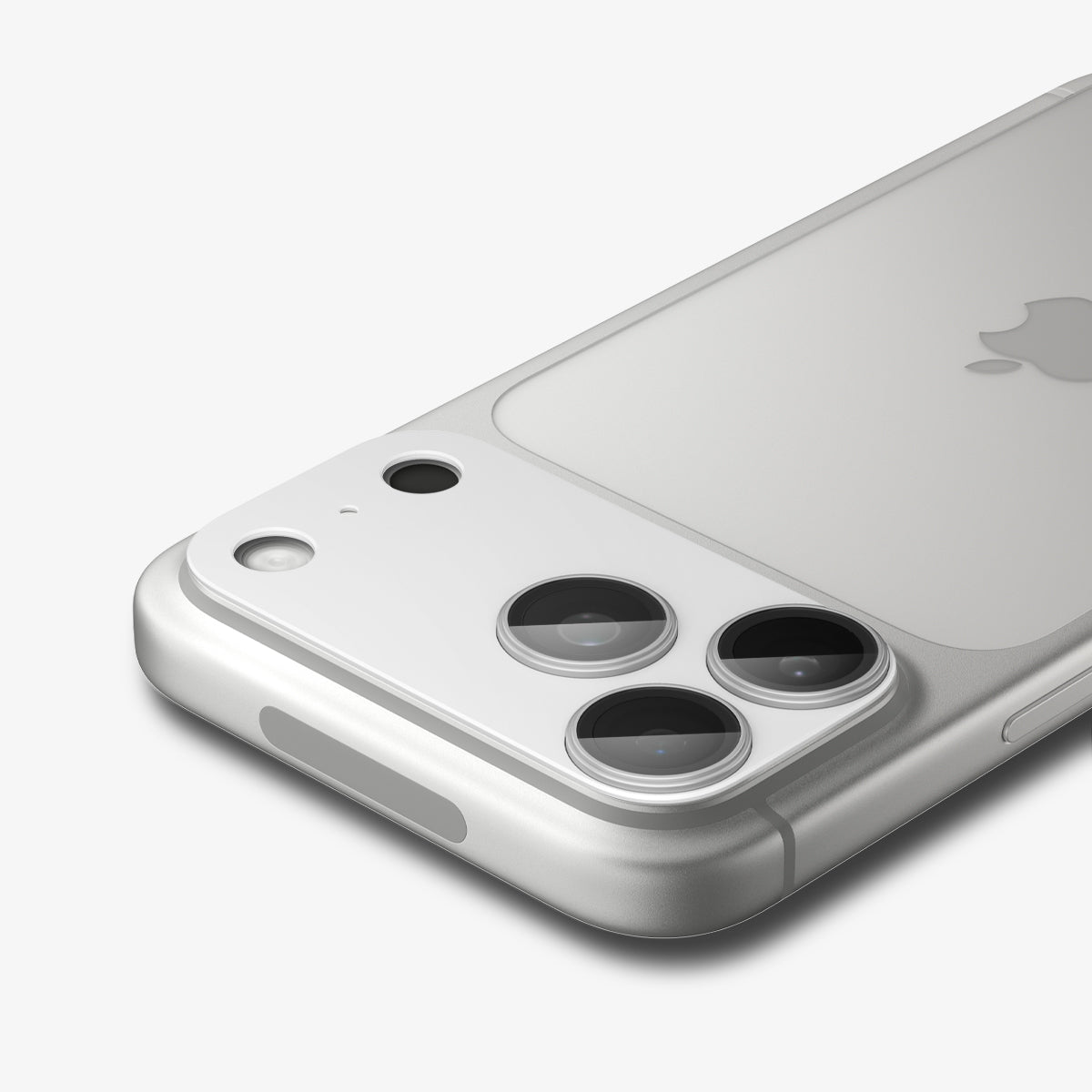 AGL10647 - iPhone 17 Pro Optik Pro XL EZ Fit Lens Protector in silver