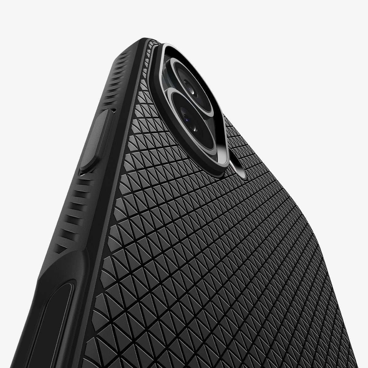 ACS09977 - iPhone 17 Liquid Air in Matte Black showing detail of back and camera