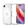 ACS10051 - iPhone 17 Air Ultra Hybrid (MagFit) in Clear White showing the back, partial inner, partial front and sides