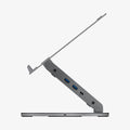 AMP08885 - Laptop Stand Hub LD204H showing side part.