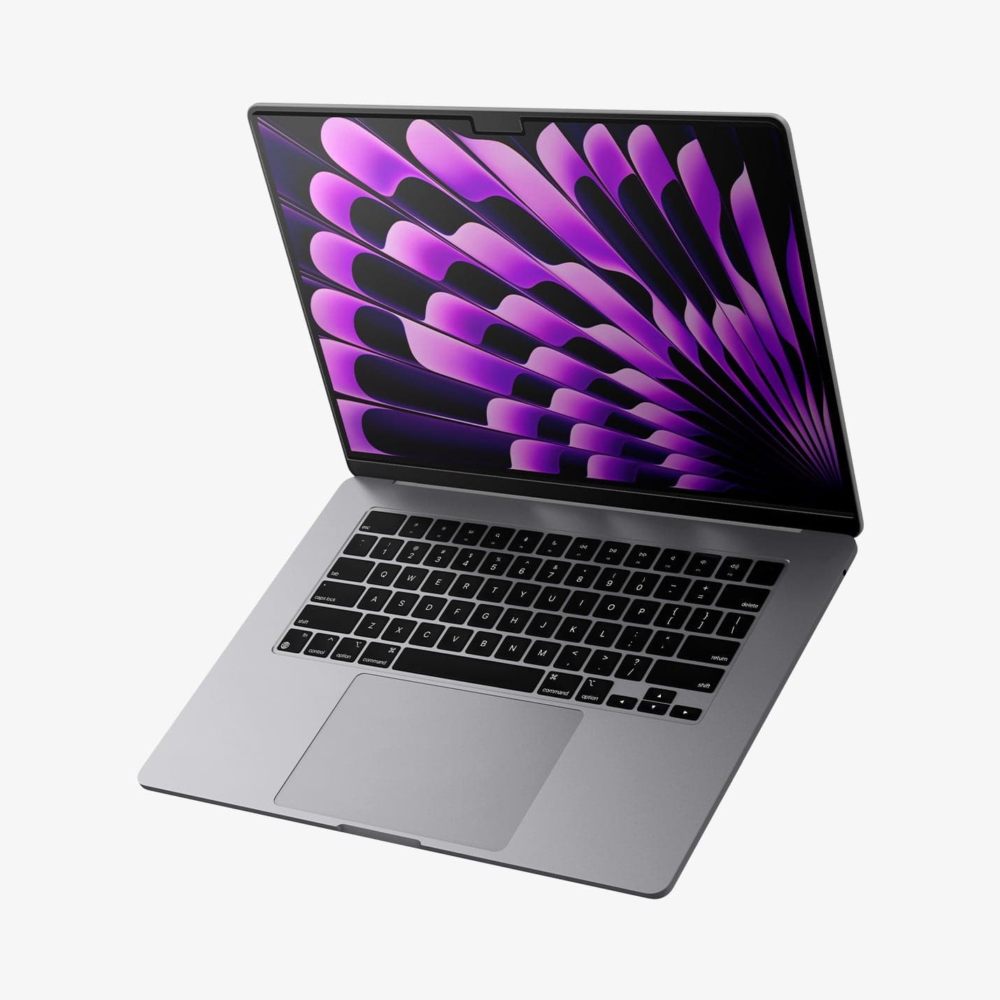 AFL06951 - Macbook Air 15" Screen Protector Safe View showing the top and side view