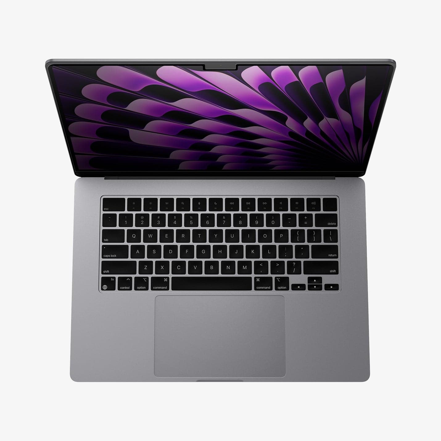 AFL06951 - Macbook Air 15" Screen Protector Safe View showing the top view