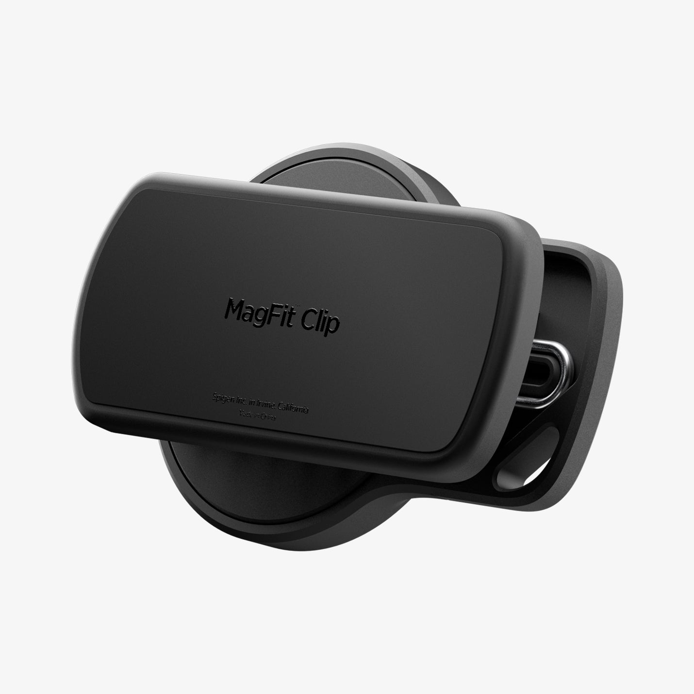 AMP09122 - Mag Fit Clip in black showing back.