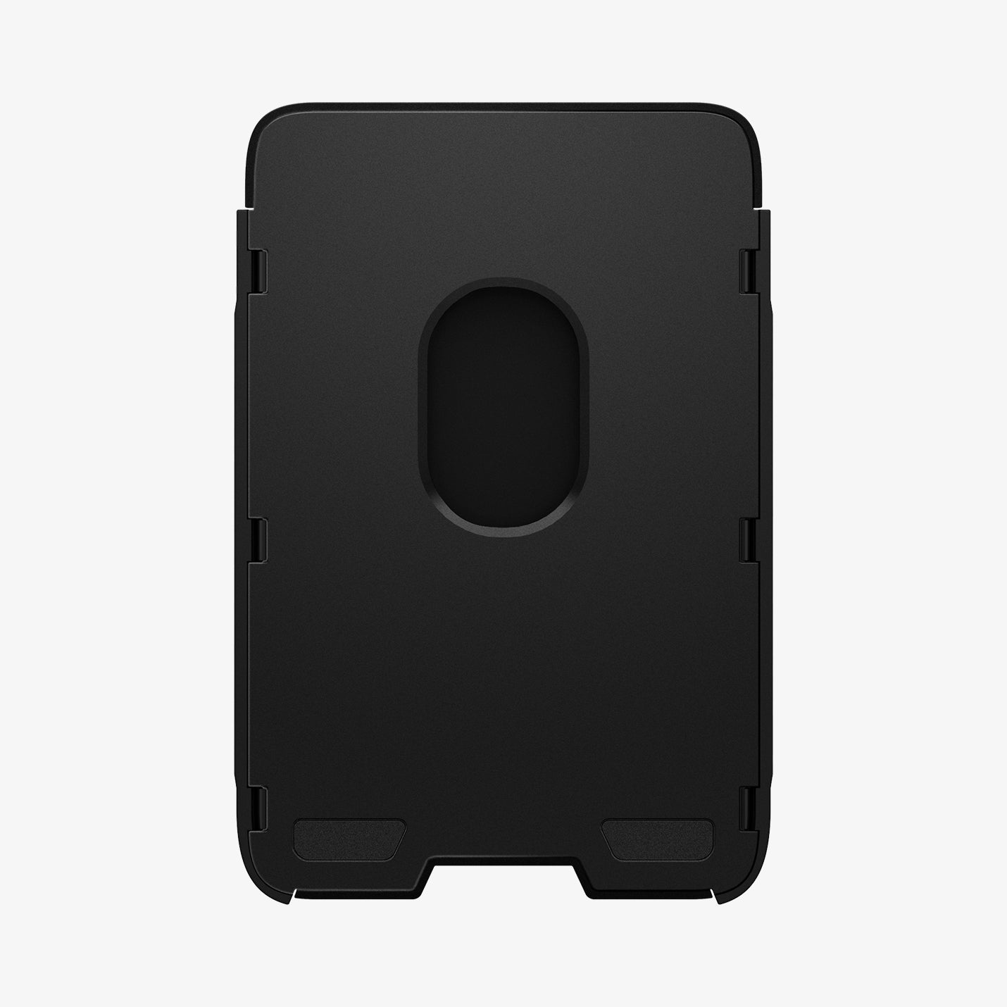 AFA07150 - MagSafe 3 Card Holder Rugged Armor (MagFit) in Black showing the back
