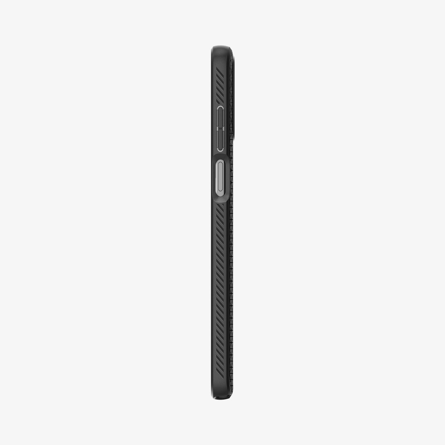 ACS06851 - Moto G Stylus 5G (2023) Case Liquid Air in matte black showing the side