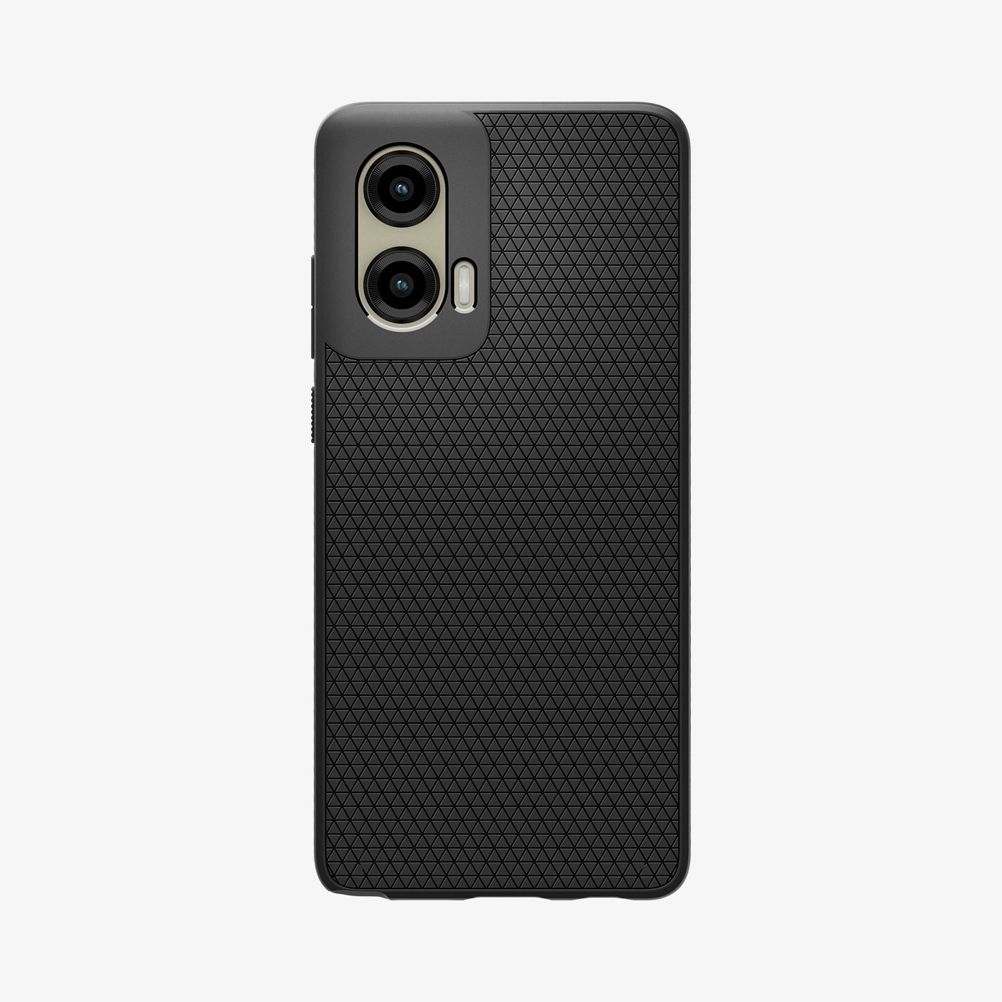 ACS08546 - Moto G Stylus 5G (2024) Case Liquid Air in Matte Black showing the back