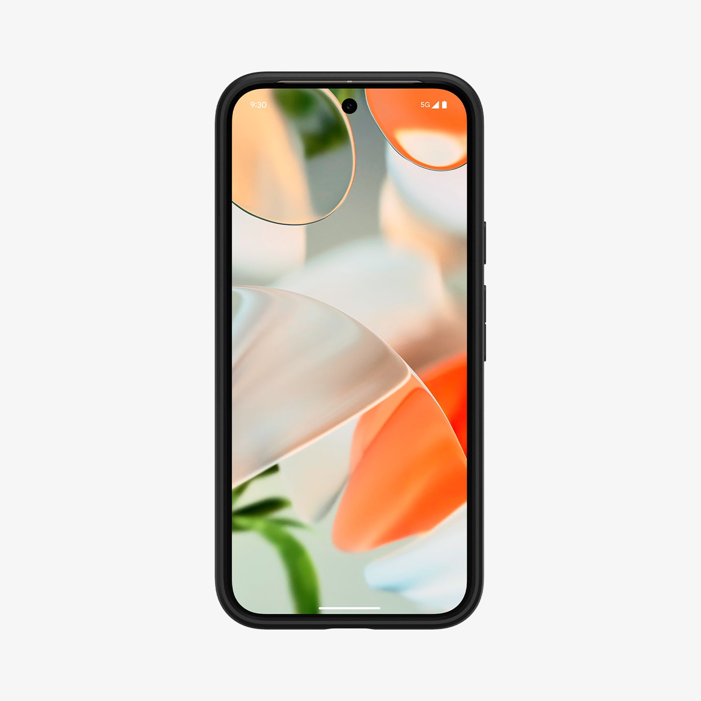 ACS07690 - Pixel 9 Pro Case Ultra Hybrid in Matte Black showing the front