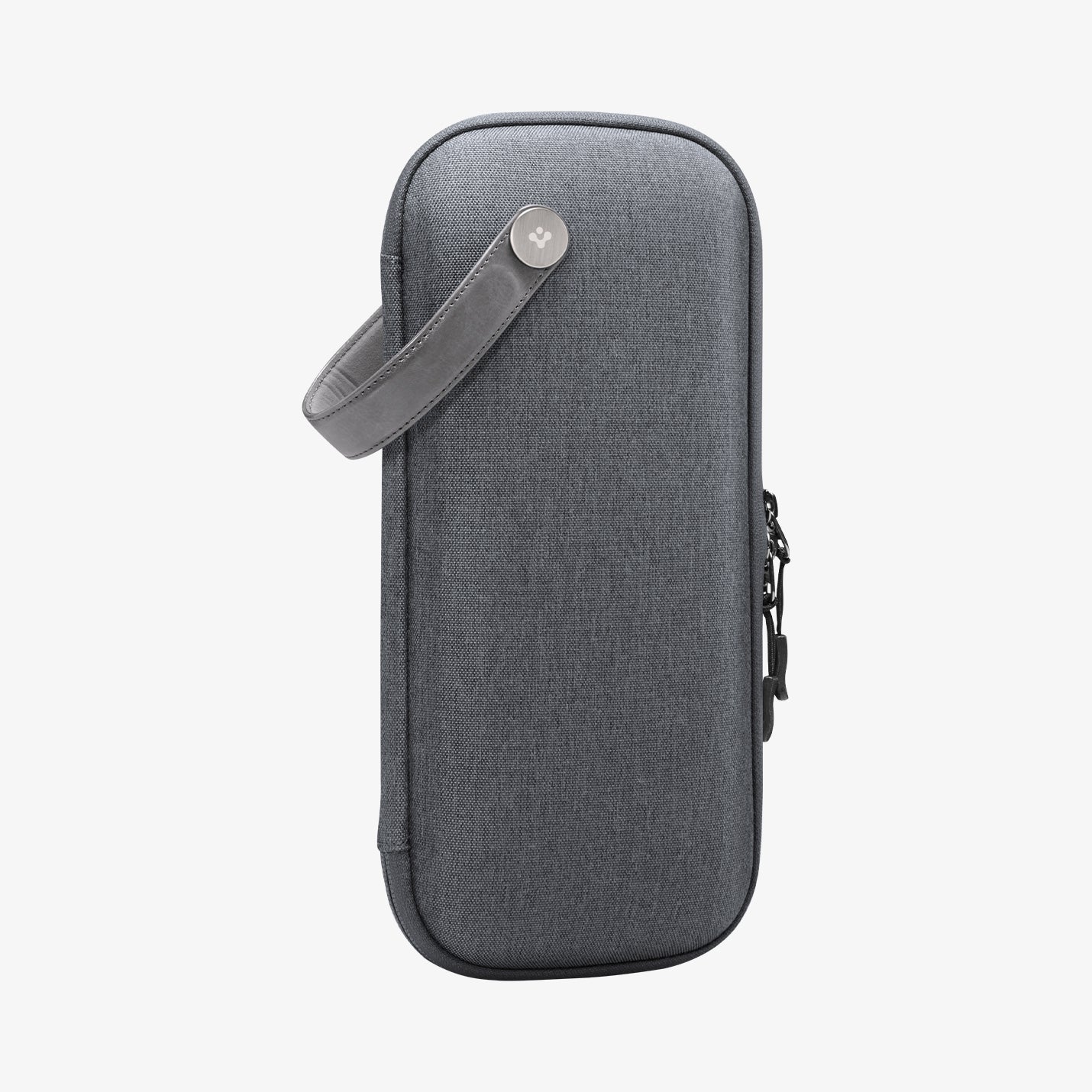 AGP10204 - Nintendo Switch 2 Klasden Pouch Renewed in Charcoal Gray showing one side (front or back - both sides are identical)