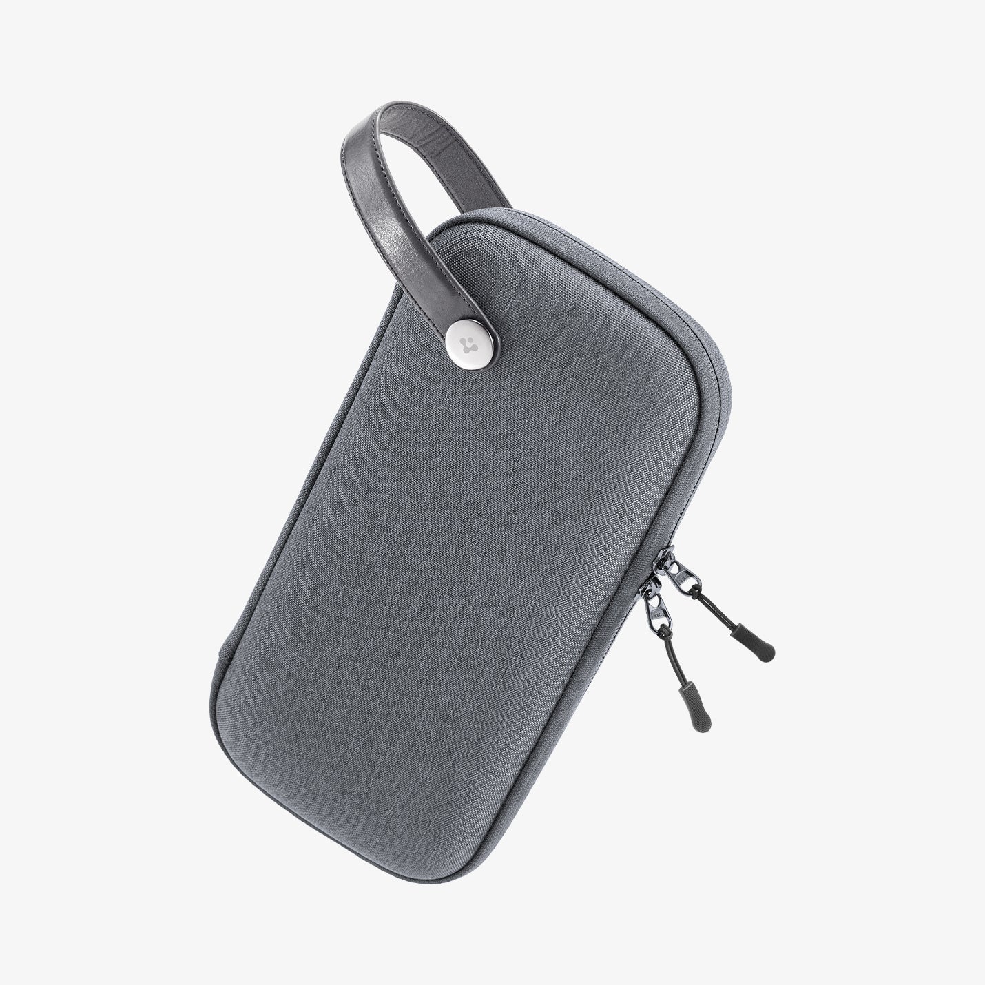 AGP10204 - Nintendo Switch 2 Klasden Pouch Renewed in Charcoal Gray showing one side (front or back - both sides are identical)