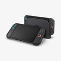 ACS09075 - Nintendo Switch 2 Rugged Armor in Matte Black showing the front and partial side