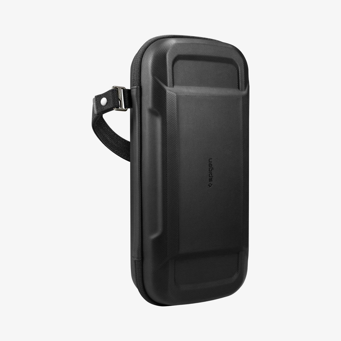 AGP09475 - Nintendo Switch 2 Rugged Armor Pro Pouch in Black showing the front and partial side
