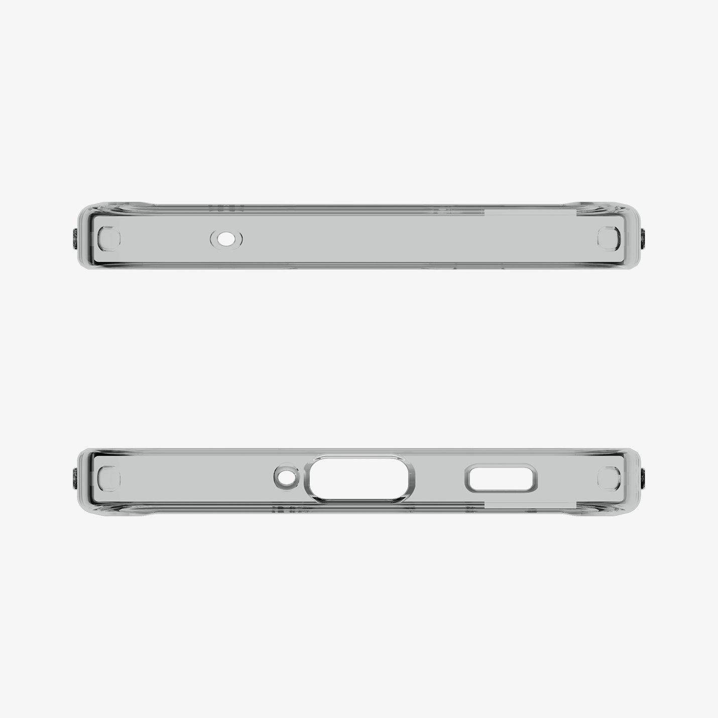 ACS05422 - Nothing Phone 1 Case Ultra Hybrid showing the top and bottom