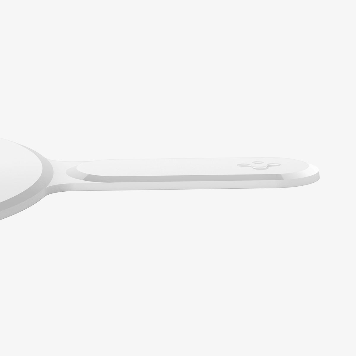 ACP08346 - Magnet Ring Plate (MagFit) in White showing the bottom side of the magnet ring