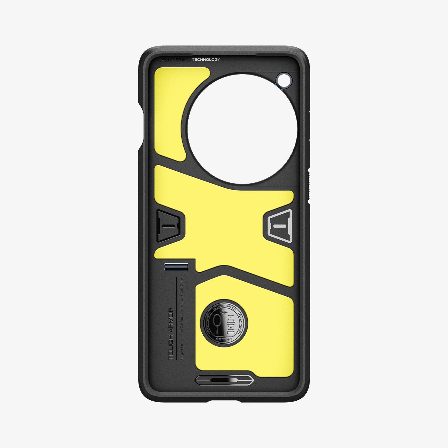 ACS07377 - OnePlus 12 Case Tough Armor in Matte Black showing the inner case with impact foam