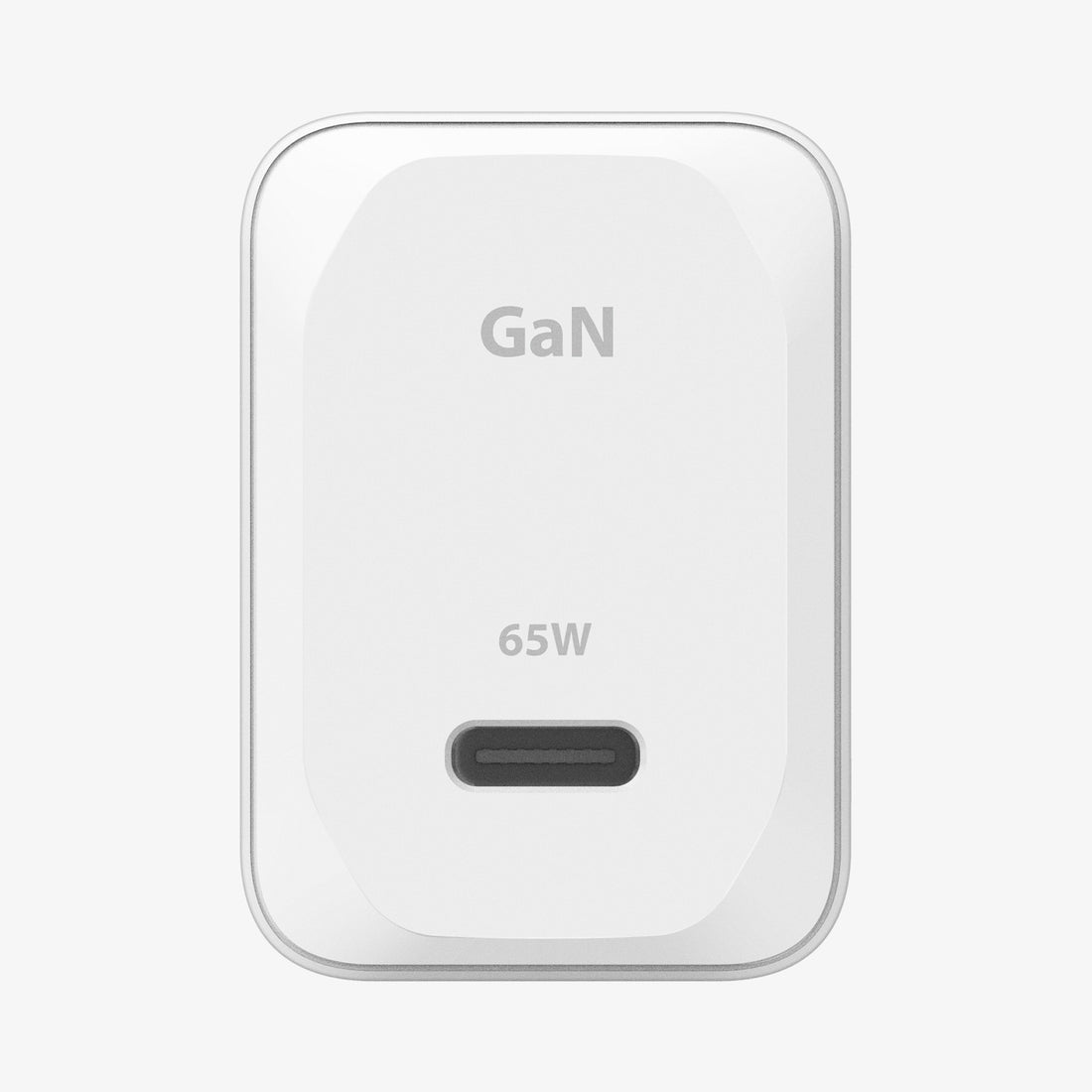 ACH05474 - ArcStation™ Pro GaN 651 Wall Charger PE2201 in White showing the top and sides with 65W charging power