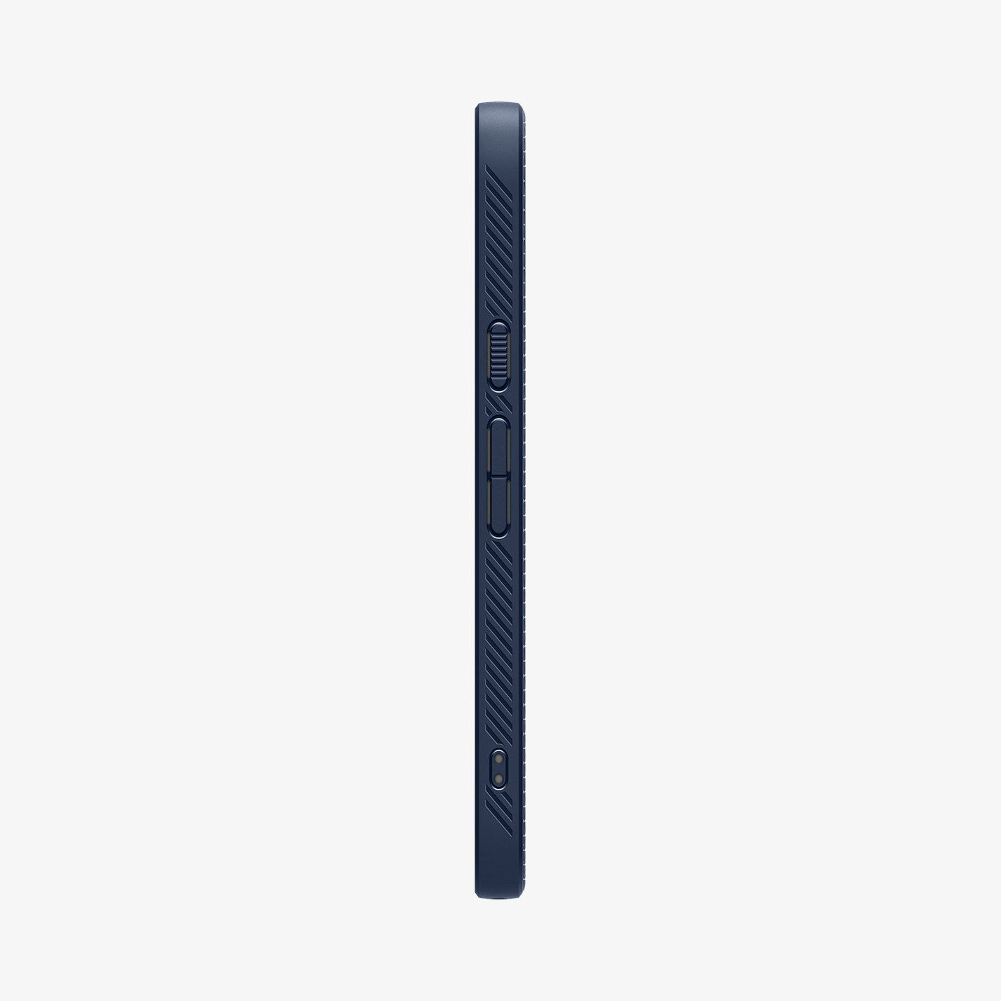 ACS09040 - Pixel 9a Case Liquid Air in Navy Blue showing the side
