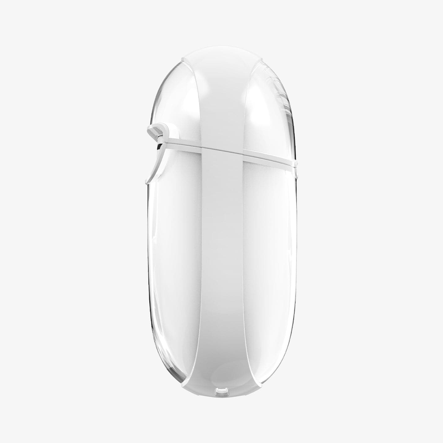 ACS05134 - Pixel Buds Pro 2 Case Ultra Hybrid in Jet White showing the side