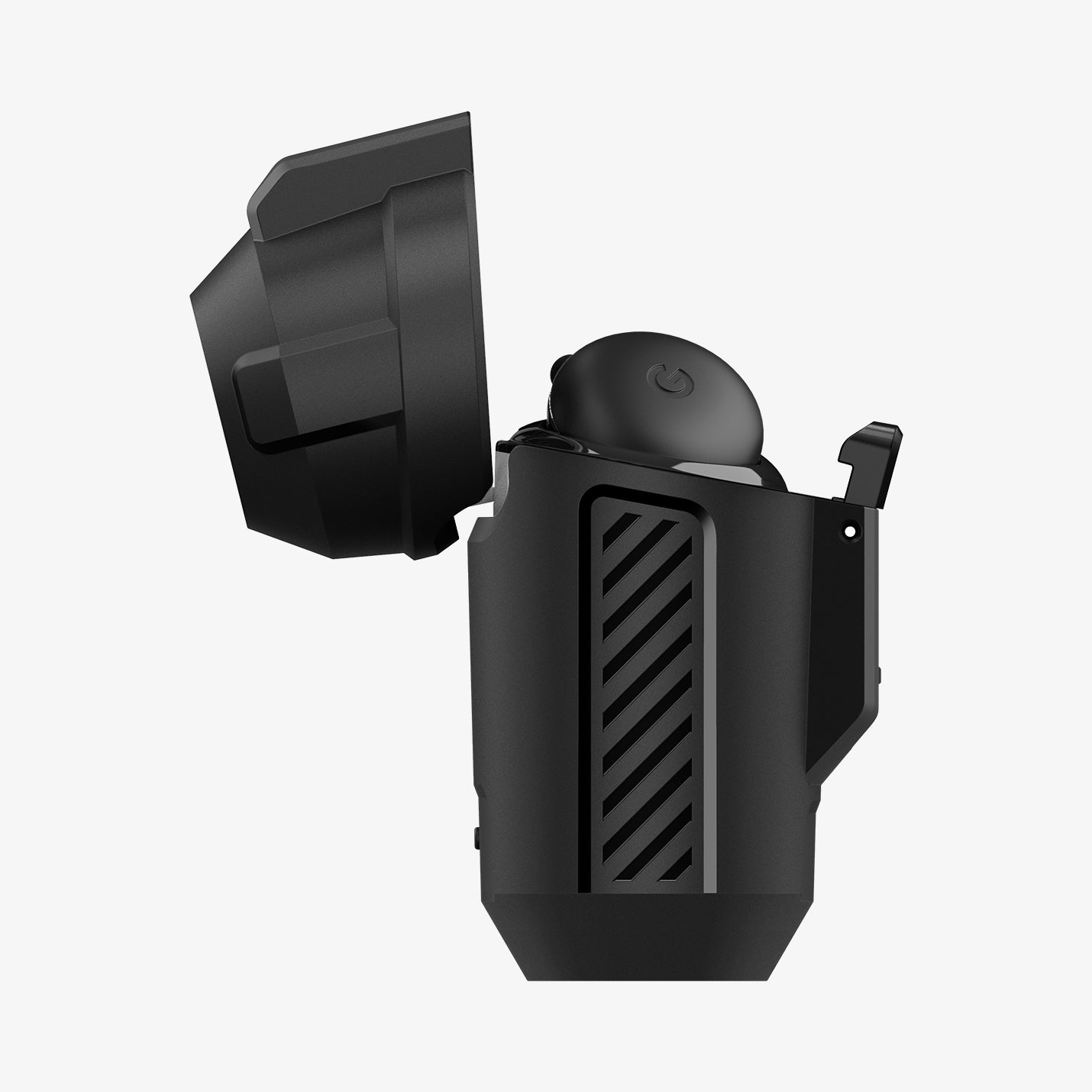 ACS09481 - GBAb Case Lock Fit in black showing the side with top open