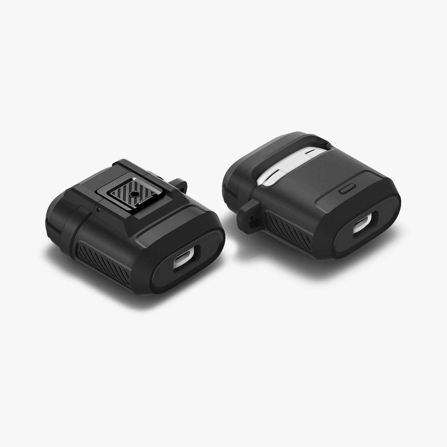 ACS09481 - GBAb Case Lock Fit in black showing the front, back and sides