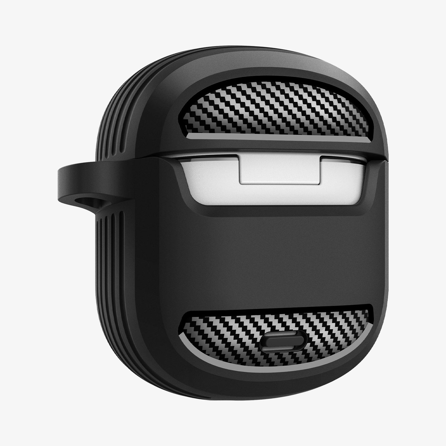 ACS09480 - GBAb Case Rugged Armor in black showing the back and partial side