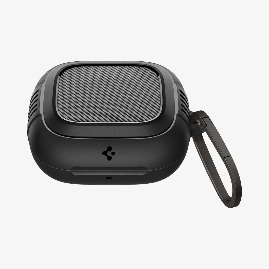 ACS09441 - Powerbeats Pro 2 Rugged armor in matte black showing the front