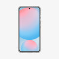 ACS08616 - Galaxy S24 FE Case Liquid Crystal in Crystal Clear showing the front