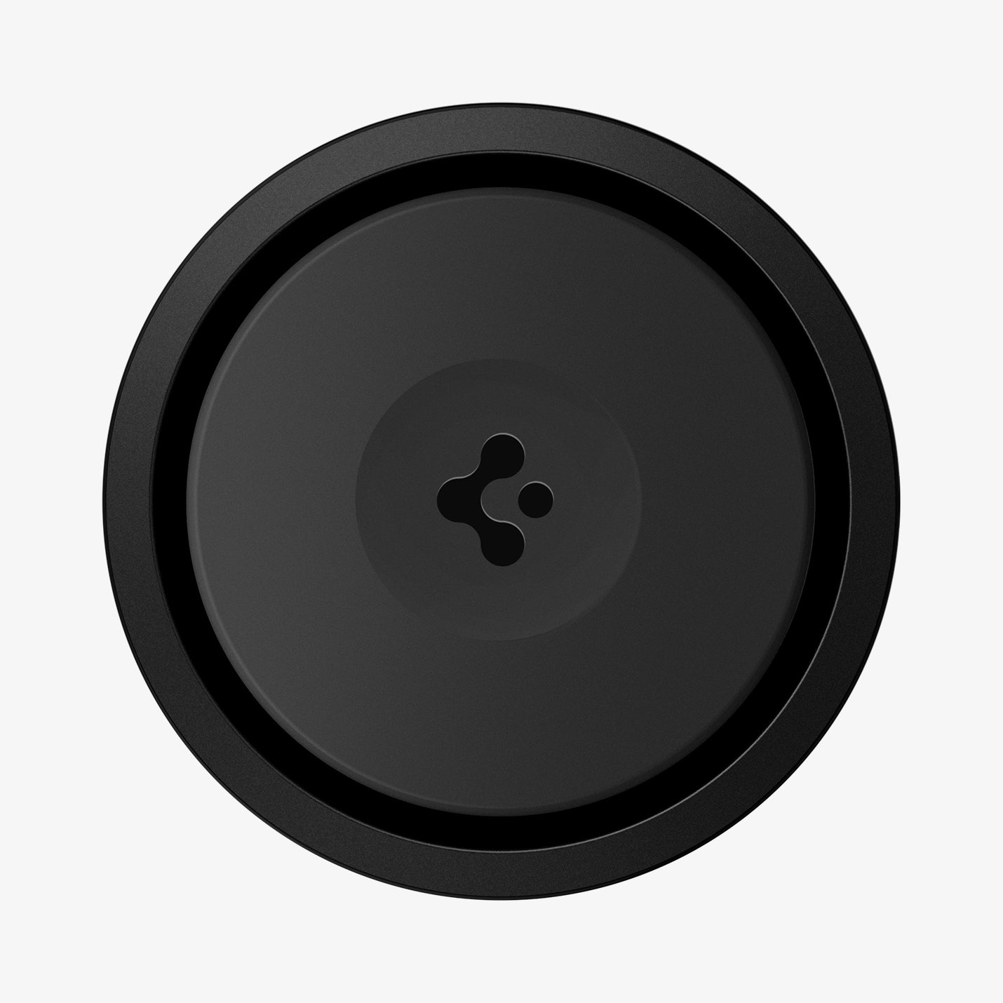 ACH07977 - OneTap Phone Kickstand S310WCK (MagFit) in Black showing the front magnet