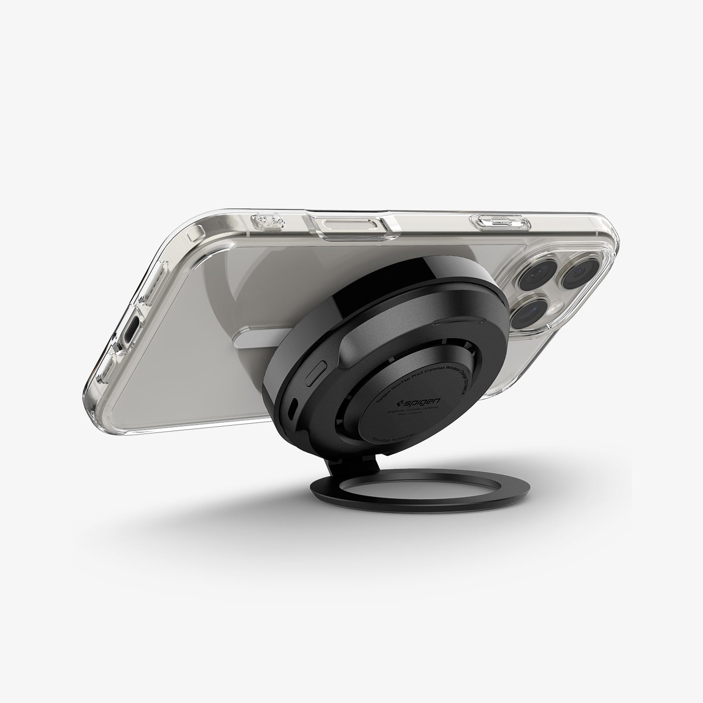 SPIGEN OneTap Pro ITS68W Cup Mount Wireless Car Charger Holder (MagFit