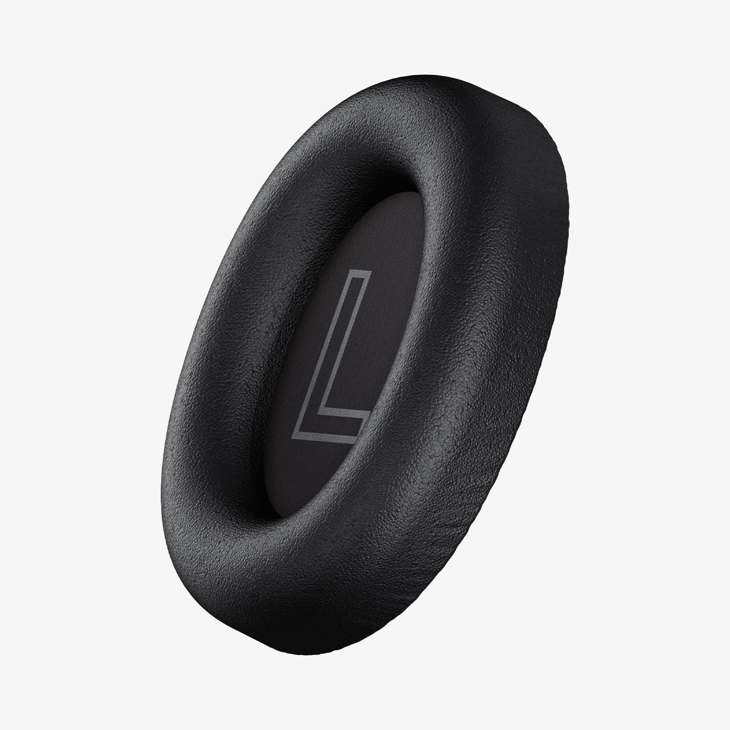 ASD09691 - Spigen Active Noise Cancelling SA2403 in Black showing the inner, partial side of the left ear cup
