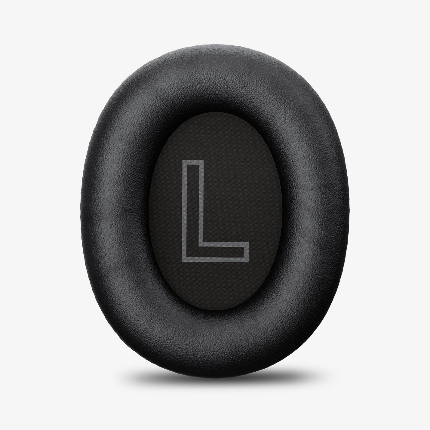 ASD09691 - Spigen Active Noise Cancelling SA2403 in Black showing the inner of the left cup