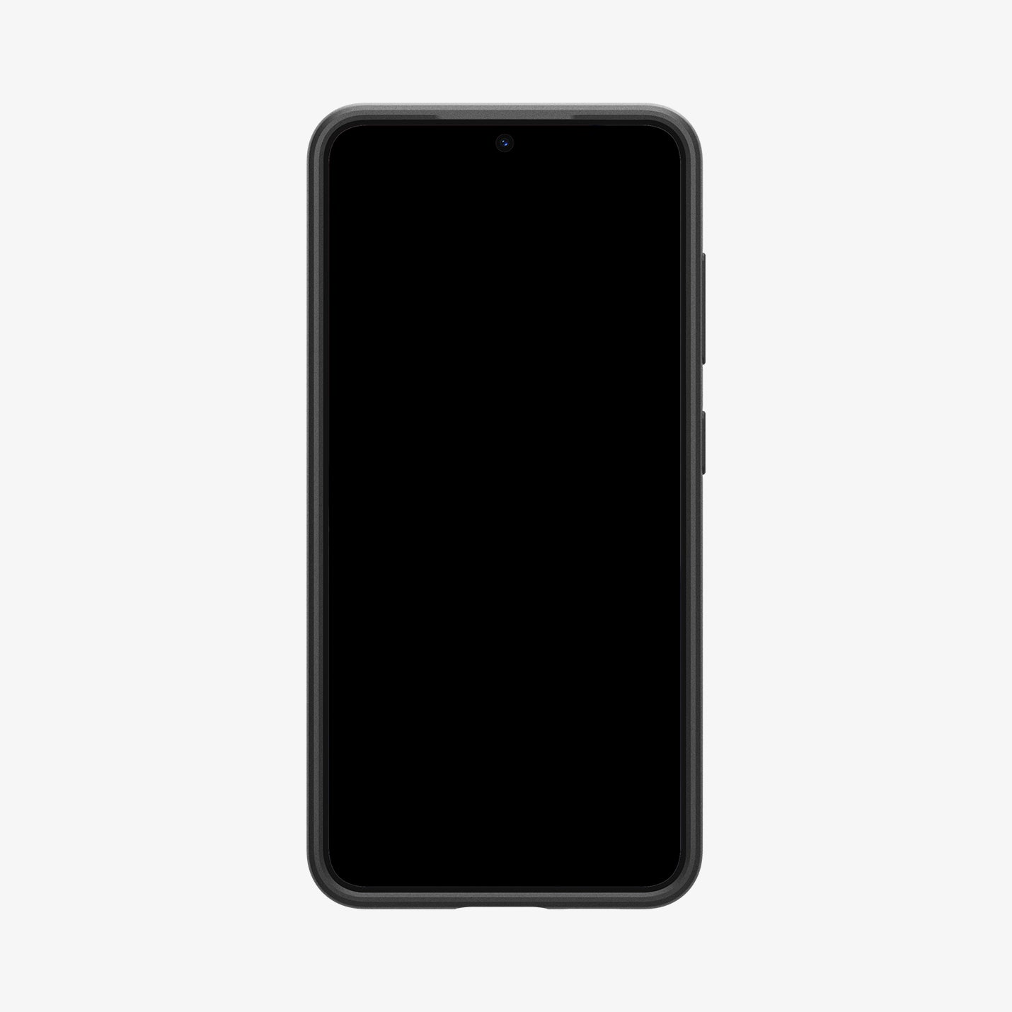 ACS07341 - Galaxy S24 Case Thin Fit in Black showing the front
