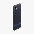 ACS09061 - Galaxy S25 Plus Case Parallax (MagFit) in Navy Violet showing the back and partial side