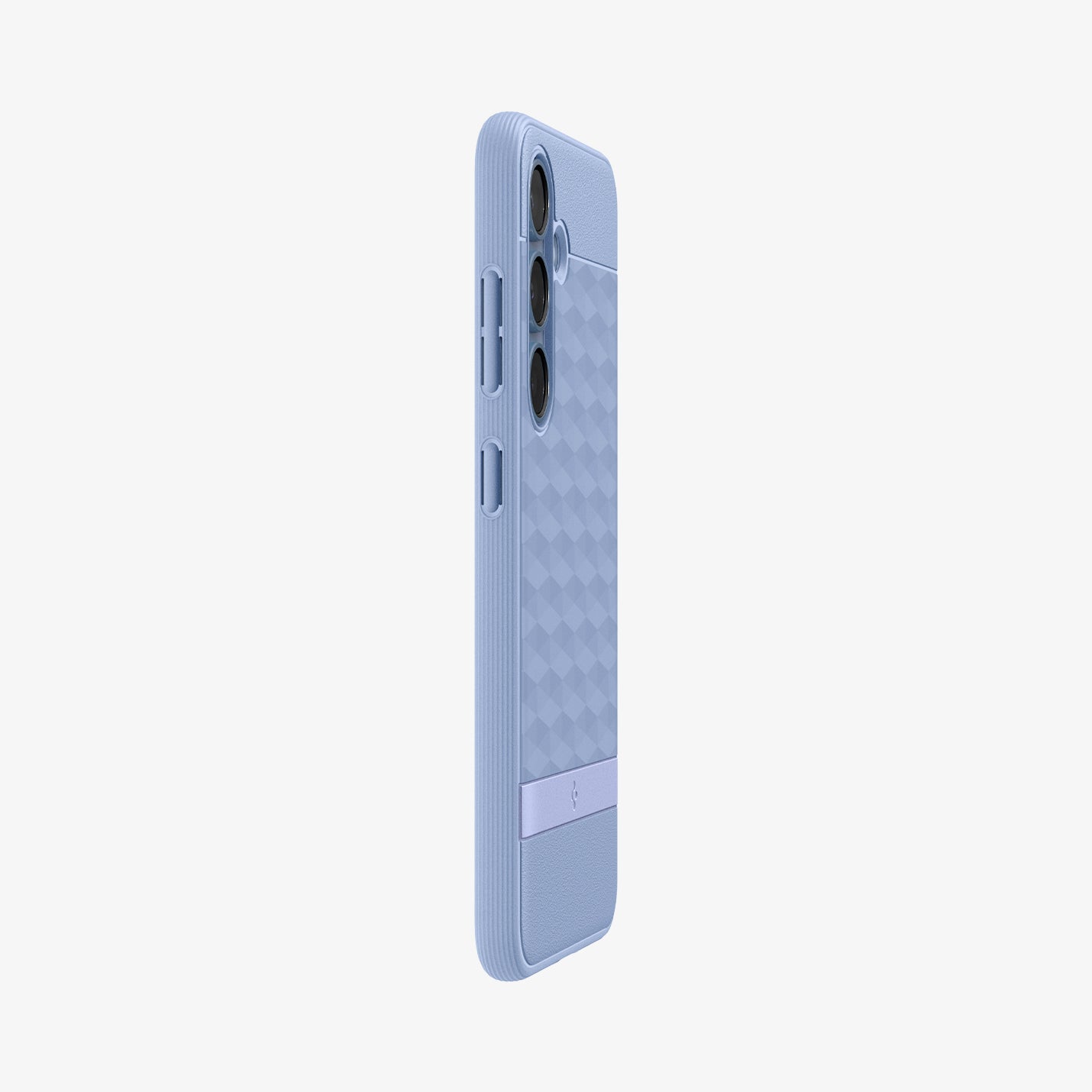 ACS09062 - Galaxy S25 Case Parallax (MagFit) in Purple-ish showing the partial back and side
