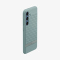 ACS09063 - Galaxy S25 Case Parallax (MagFit) in Sage Green showing the back and partial side