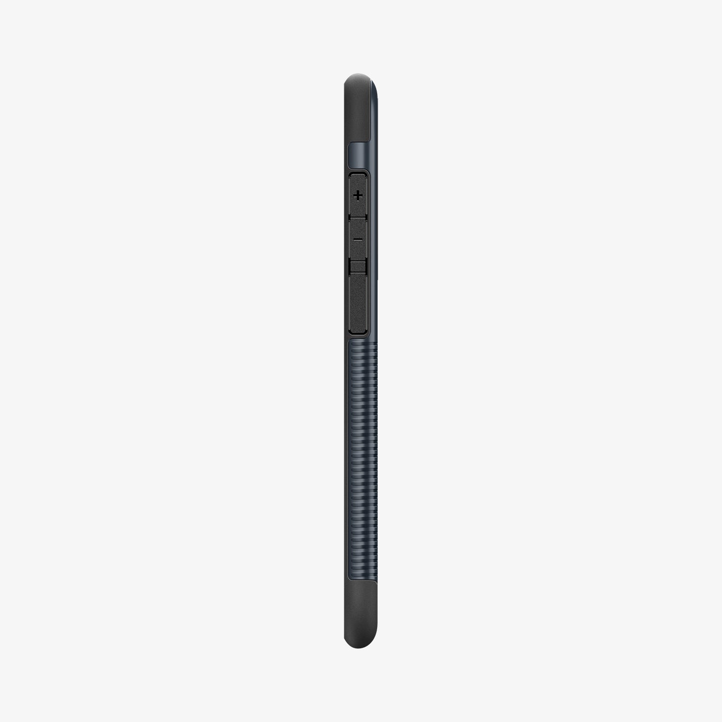 ACS10022 - Galaxy S25 FE Slim Armor (MagFit) in Metal Slate showing the side with side buttons