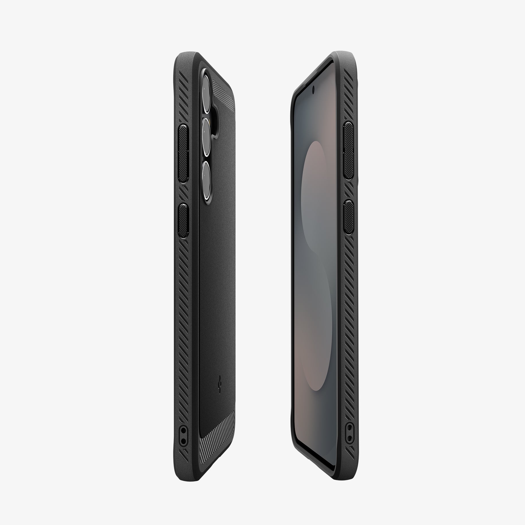 ACS10025 - Galaxy S25 FE Series Rugged Armor showing the sides, partial front and back