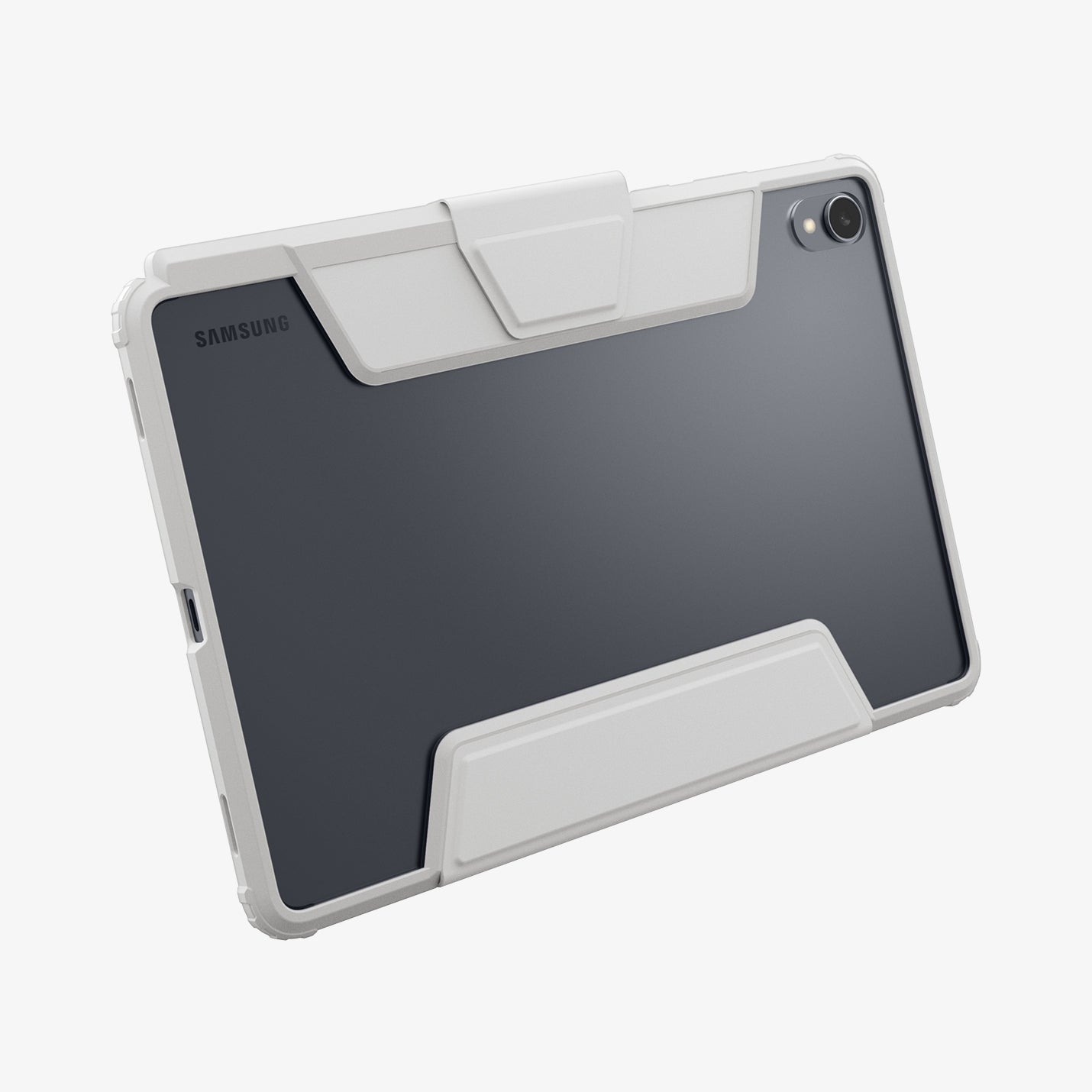 ACS10217 - Galaxy Tab S11 Case Air Skin Pro in Gray showing the back and partial bottom