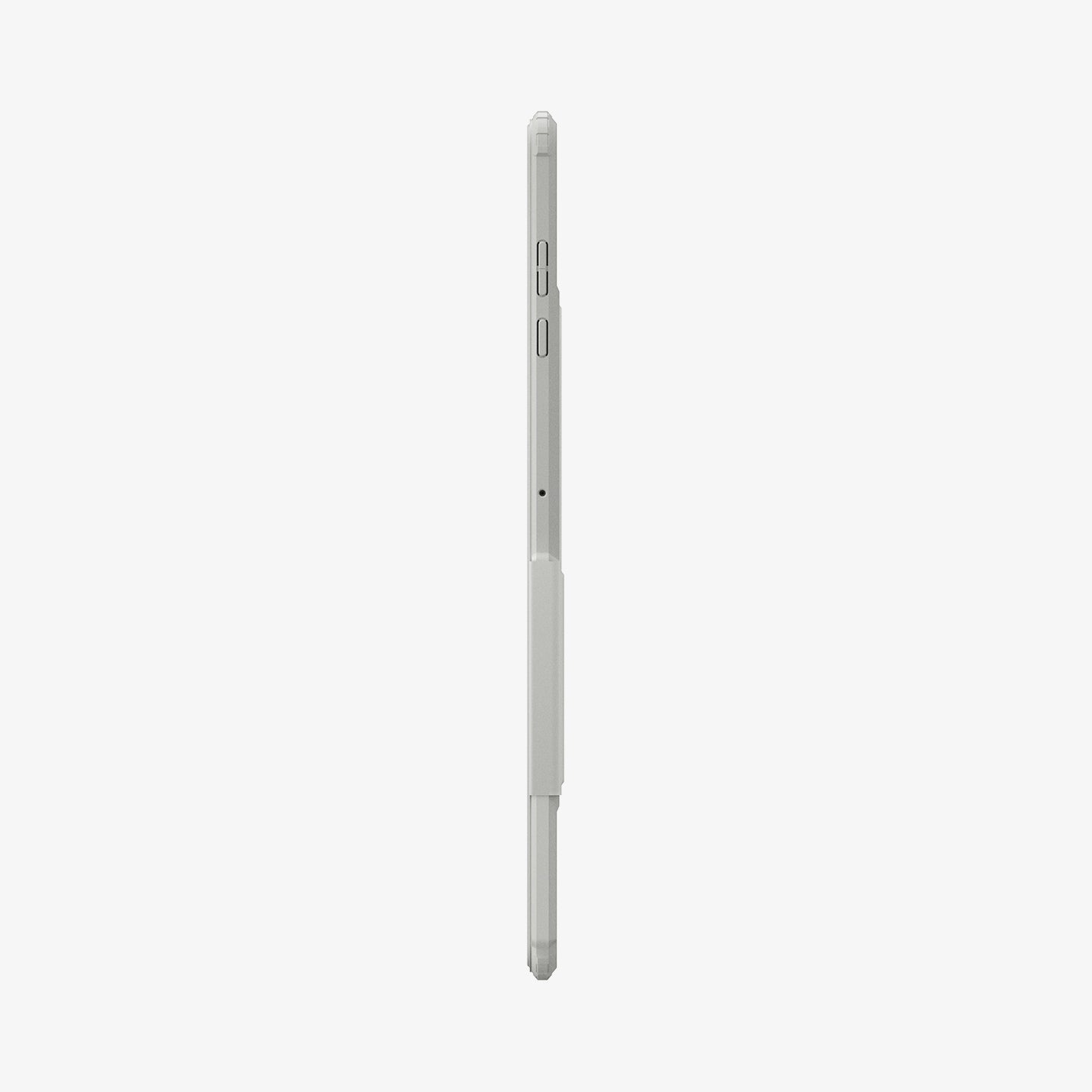 ACS10222 - Galaxy Tab S11 Ultra Case Air Skin Pro in Gray showing the 
side