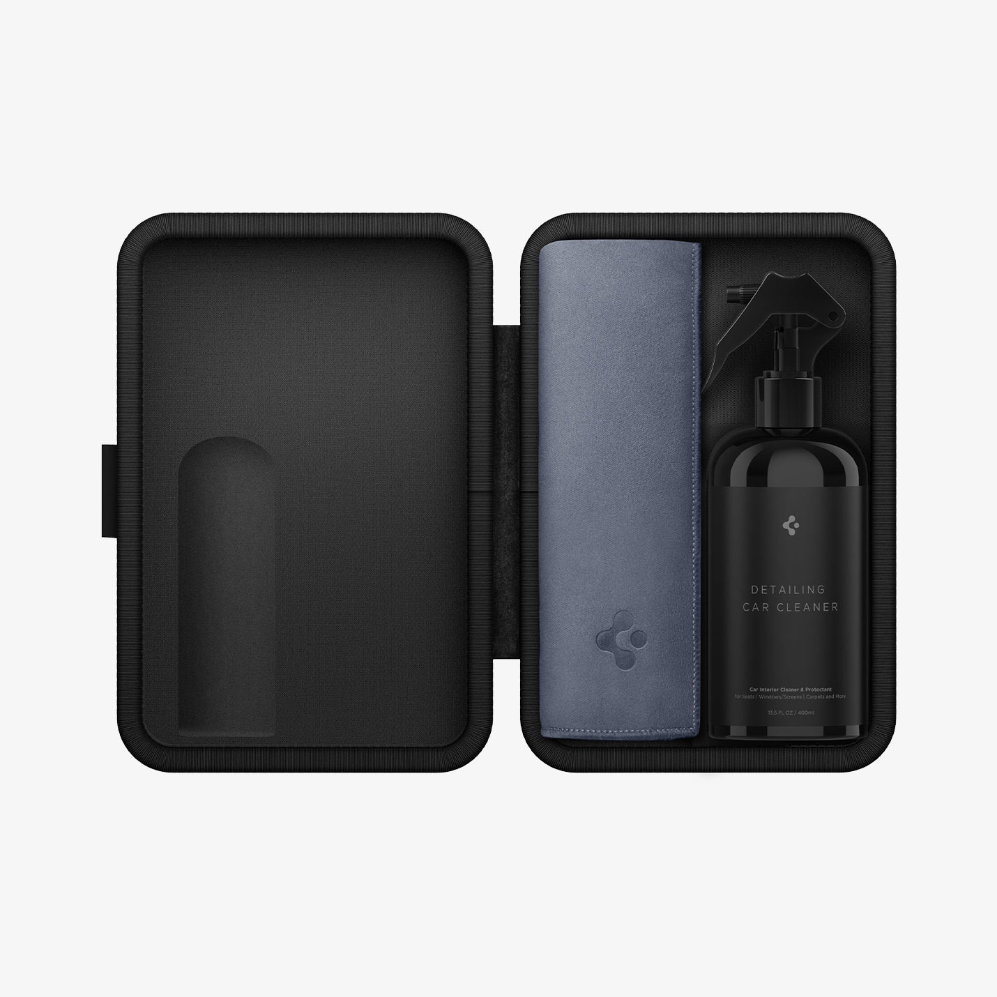 ACP08850 - Car Cleaning Kit | TO280 showing the cleaner and towel in the case