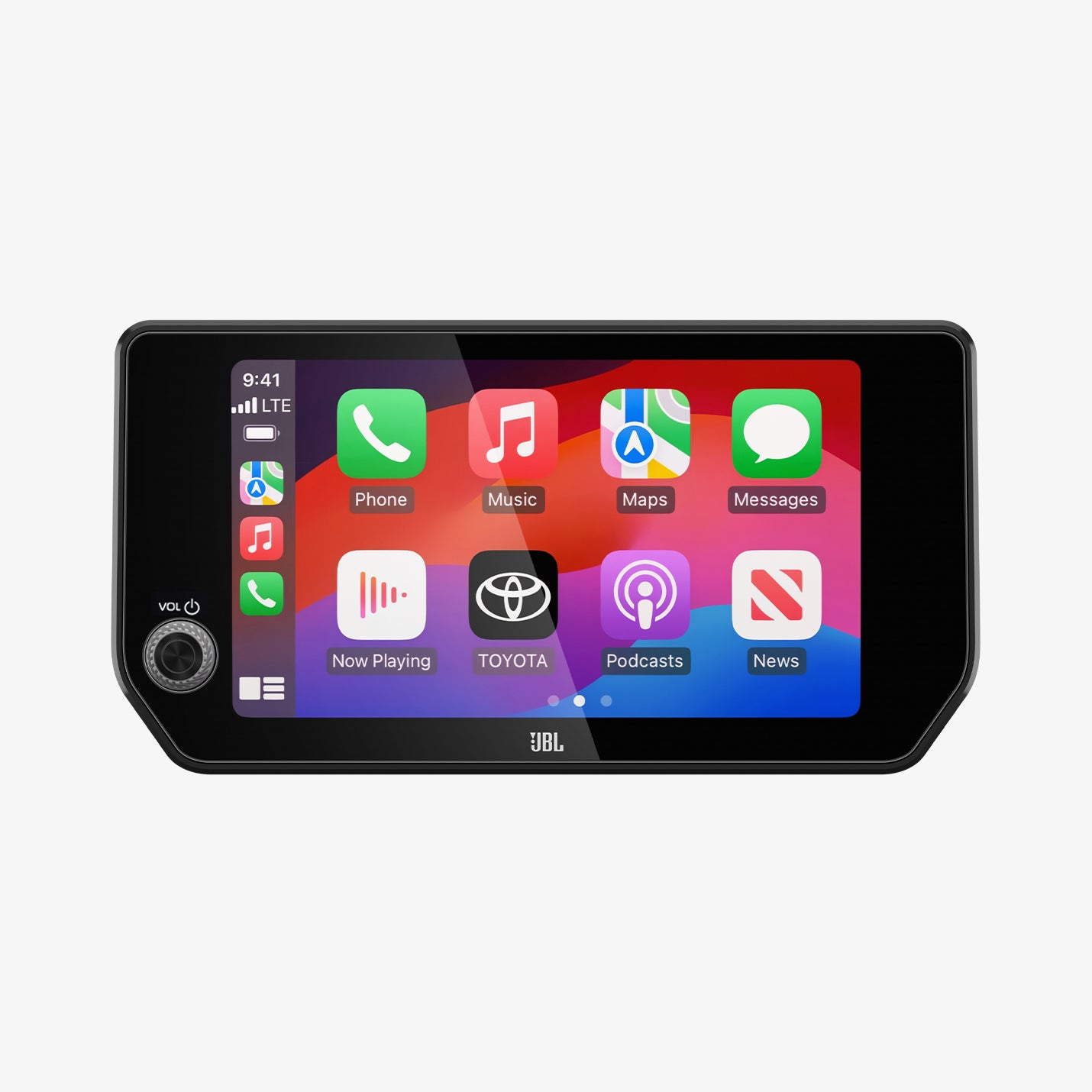 AGL07237 - Toyota Rav 4 10.5" Screen Protector GLAS.tR SLIM showing the front