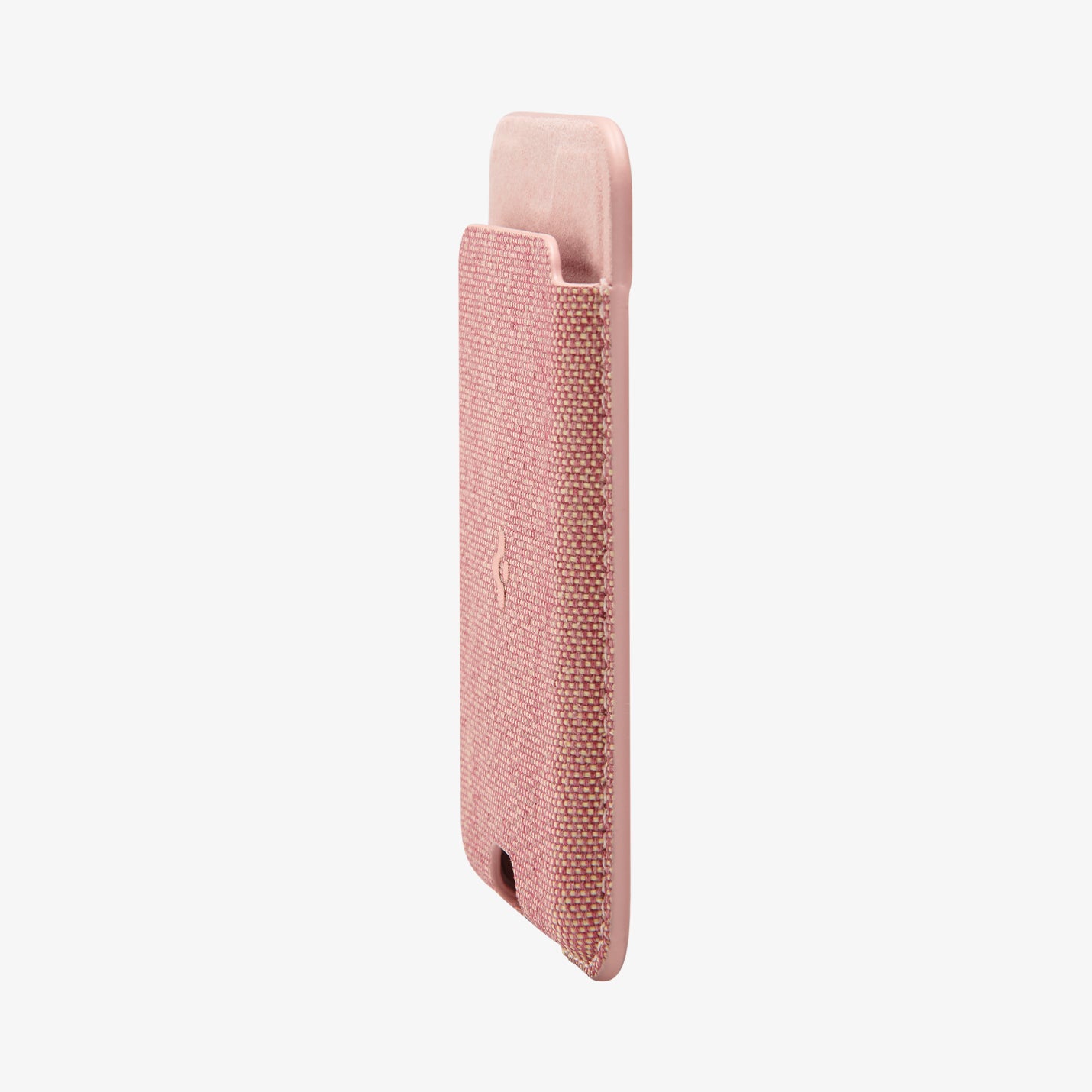 AFA07424 - MagSafe Card Holder Urban Fit (MagFit) in Rose Gold showing the partial front and side