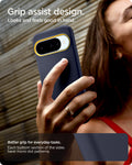 ACS09711 - Pixel 10 Pixel 10 Pro Case Nano Pop (MagFit) in blueberry navy showing the perfect attraction. Pair it up with essential MagFit accessories. Optimized magnets. Stronger hold to support MagFit accessories.