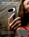 ACS09712 - Pixel 10 Pixel 10 Pro Case Nano Pop (MagFit) in Papaya Gray showing the perfect attraction. Pair it up with essential MagFit accessories. Optimized magnets. Stronger hold to support MagFit accessories.