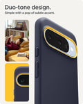 ACS09734 - Pixel 10 Pro XL Case Nano Pop (MagFit) in blueberry navy showing the duo-tone design. Simple with a pop of subtle accent.