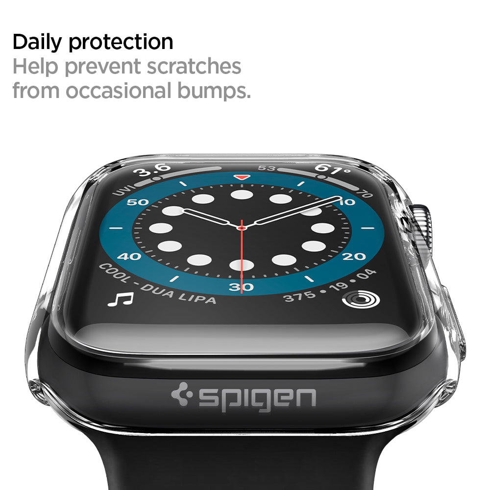 ACS02814 - Apple Watch Series (44mm) Case Thin Fit in crystal clear help prevent scratches from occasional bumps. Daily protection