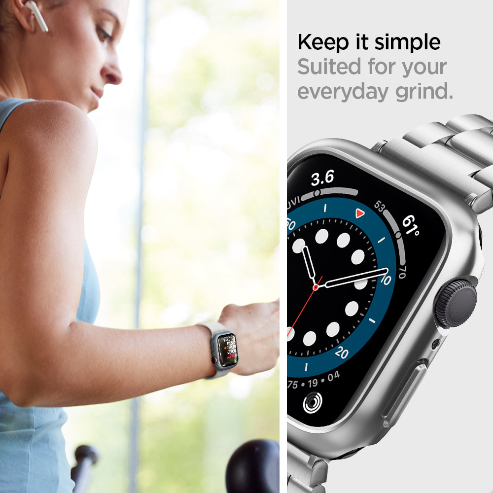 ACS02957 - Apple Watch Series (44mm) Case Thin Fit in graphite suited for your everyday grind. Keep it simple.